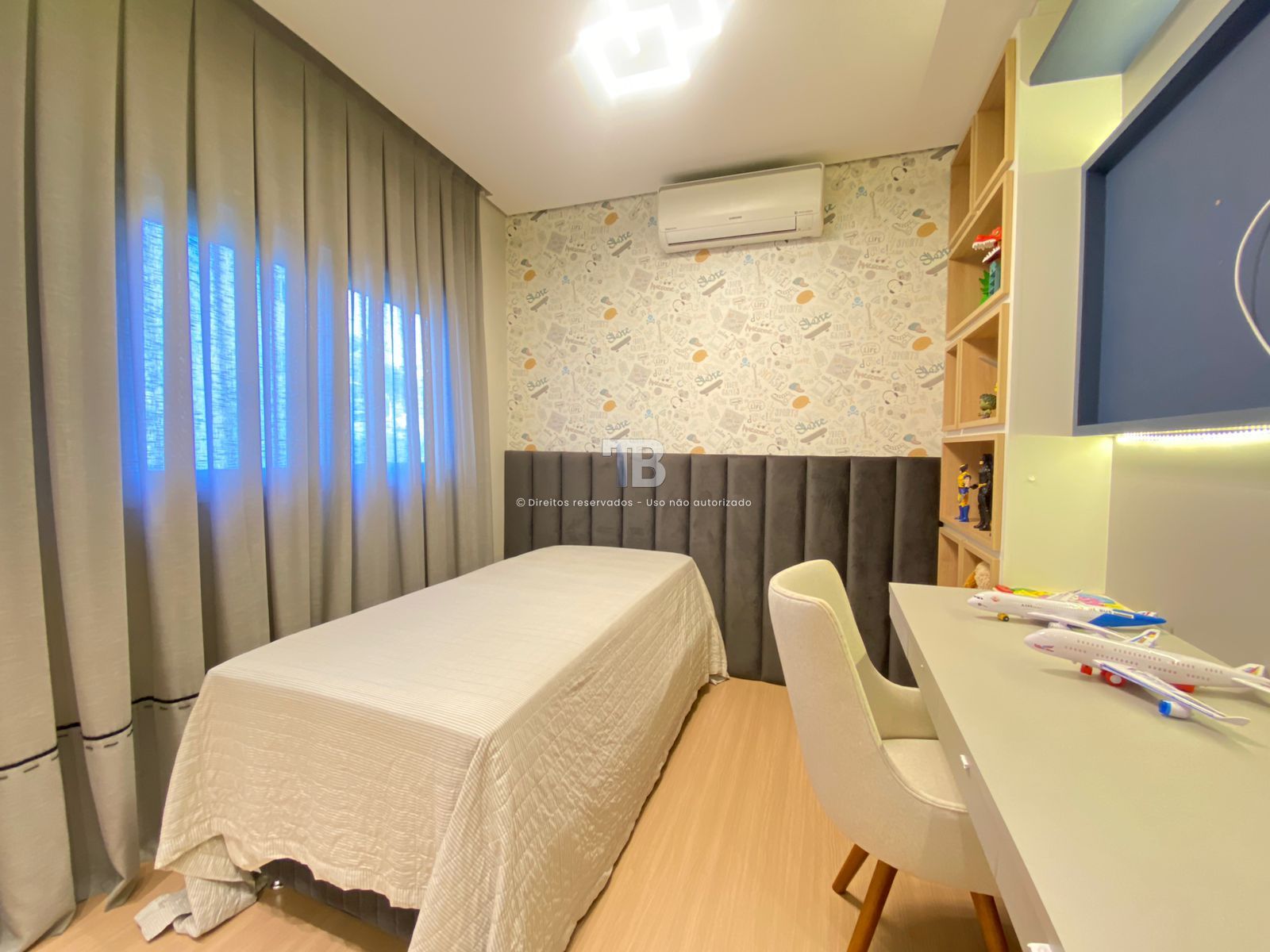 Apartamento com Mobília Planejada - Próximo da Prefeitura Municipal de Chapecó