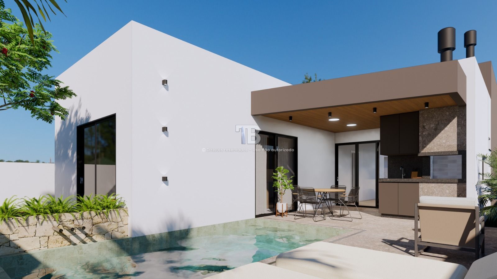 Casa em Construção em condomínio fechado