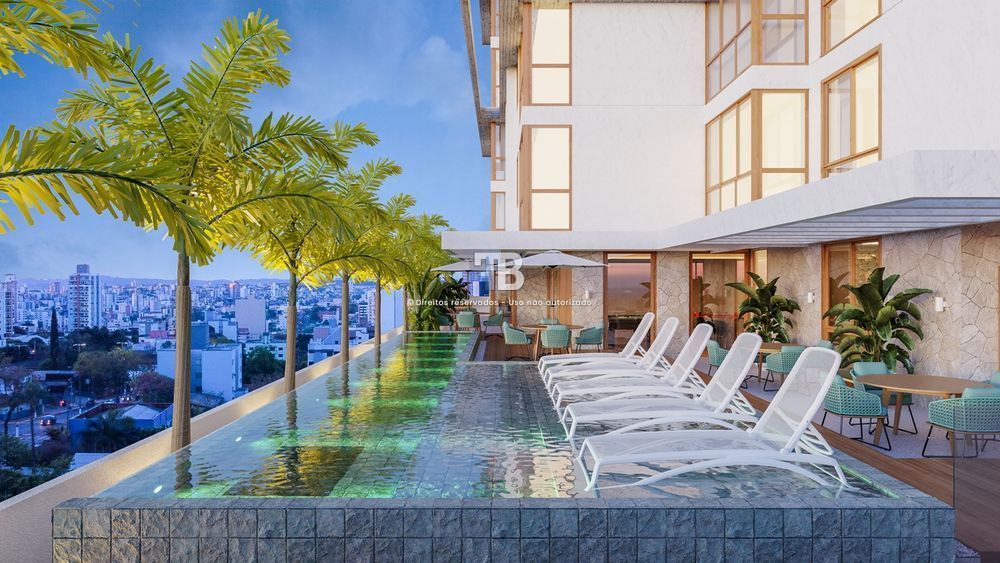 Apartamento com duas suítes em construção