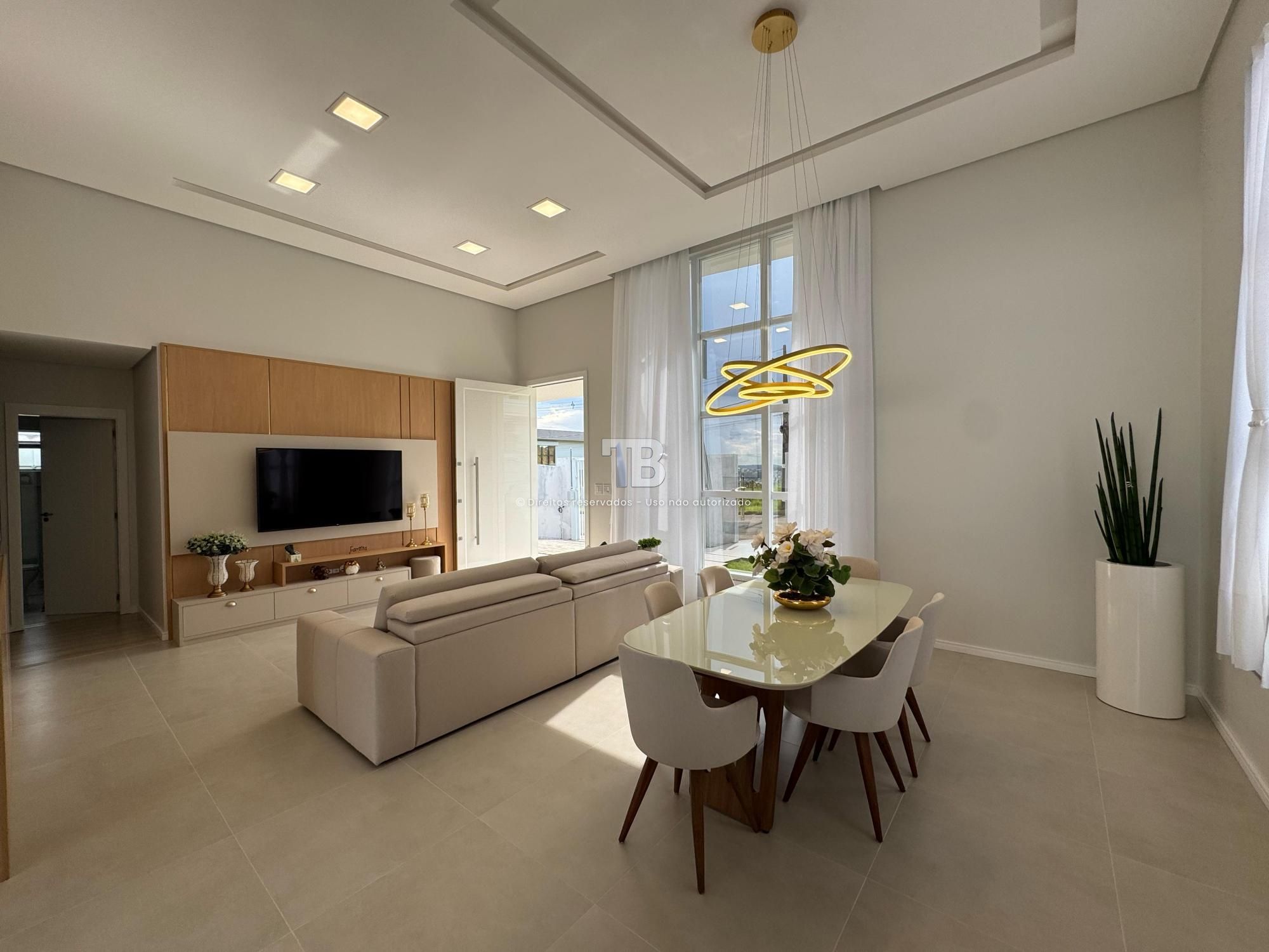Casa nova com 3 quartos