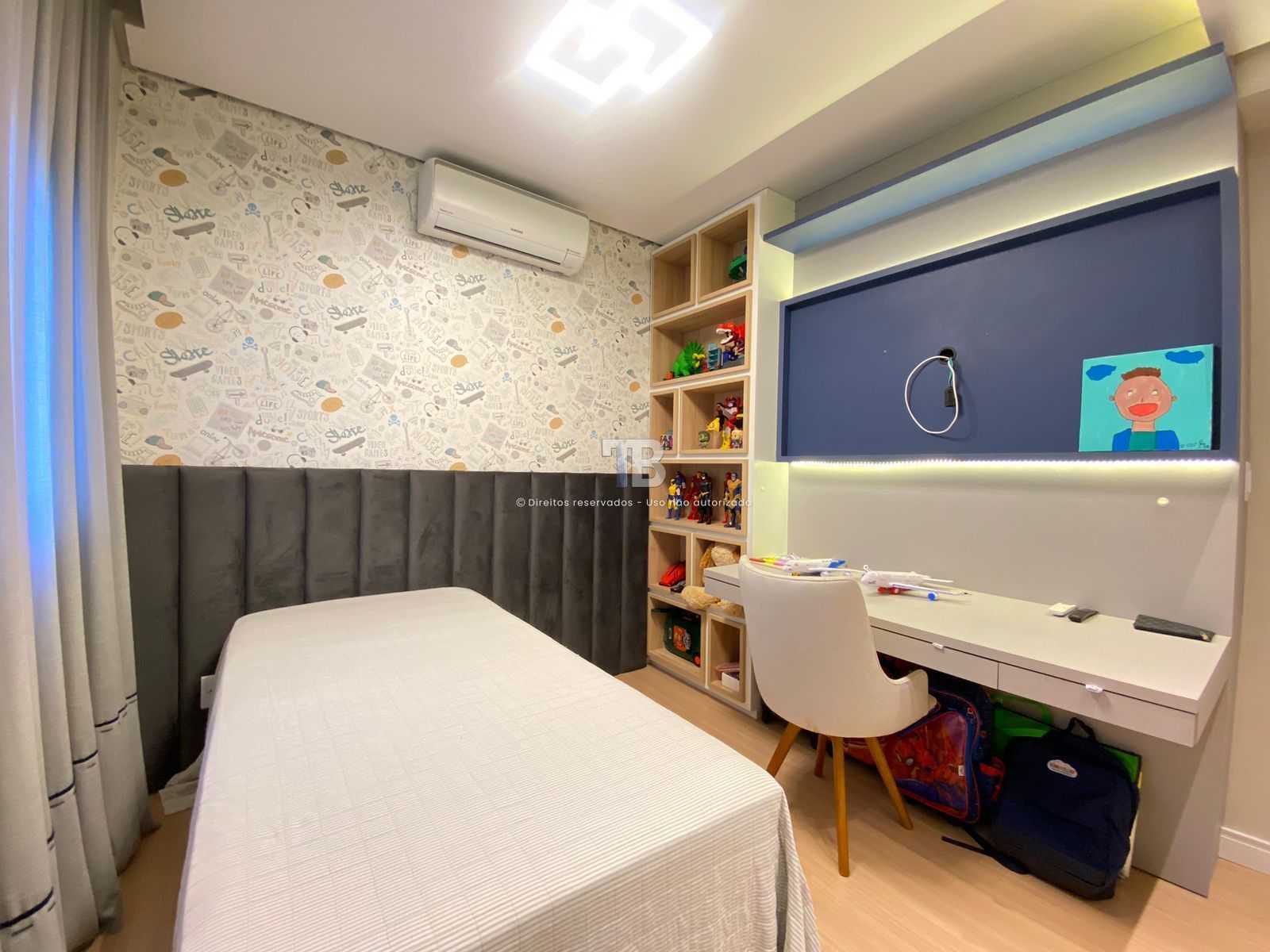 Apartamento com Mobília Planejada - Próximo da Prefeitura Municipal de Chapecó