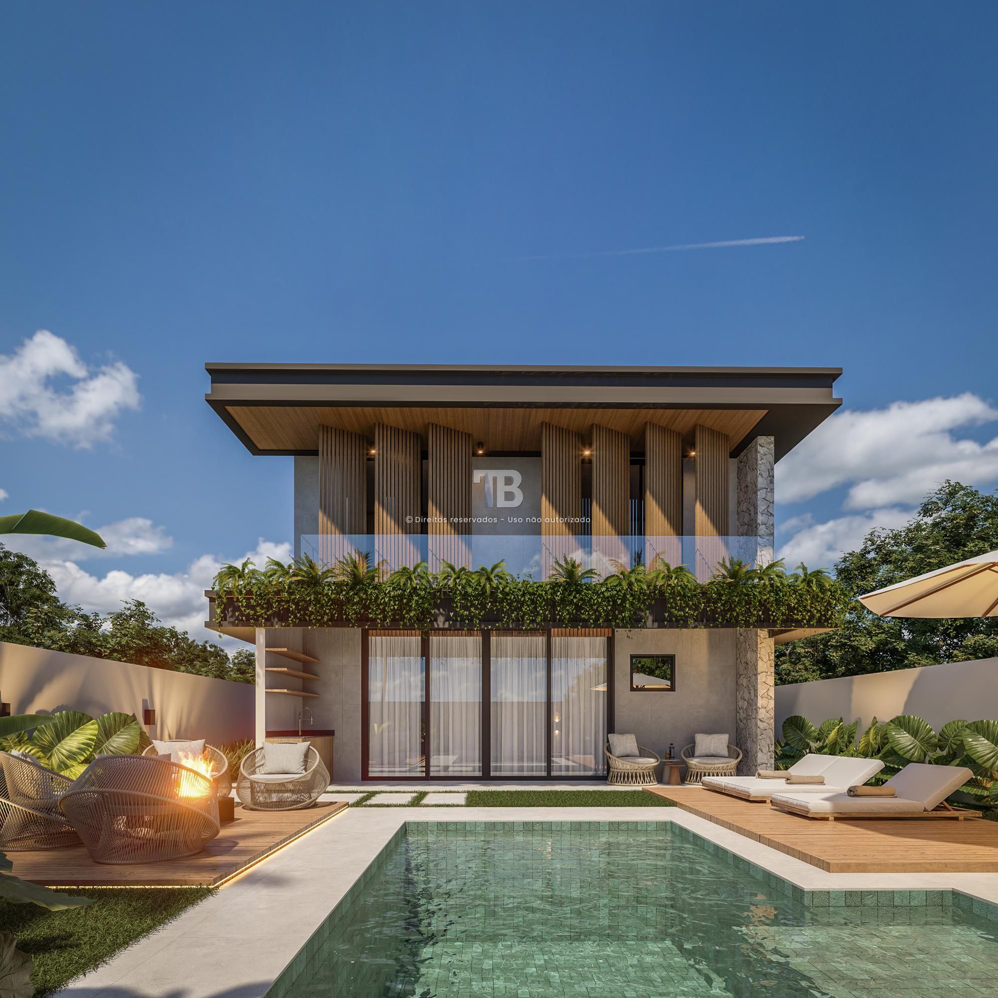 Casa em Construção - Condomínio Fechado