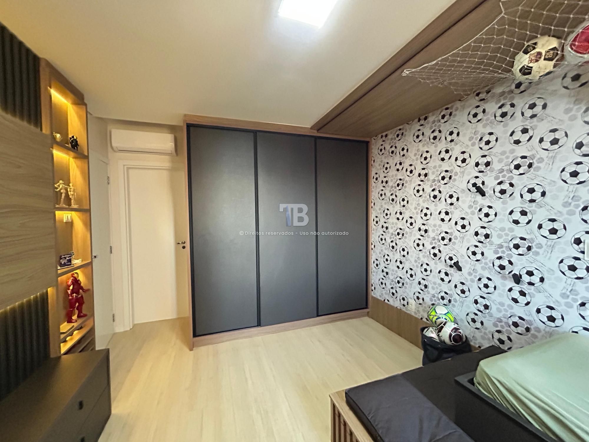 Apartamento com 3 suítes, sacada, lazer completo - Próximo da AABB e Marista