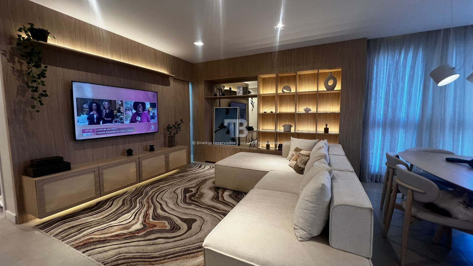 Apartamento Mobiliado com 117 m²