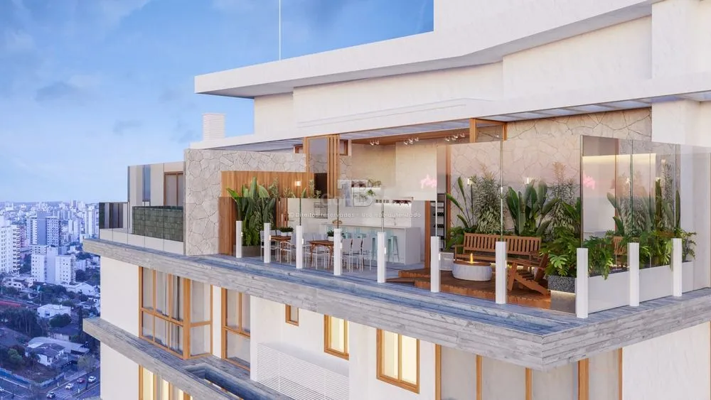 4546 – Alto Padrão: Apartamento em construção no Centro – 2 suítes e 2 vagas