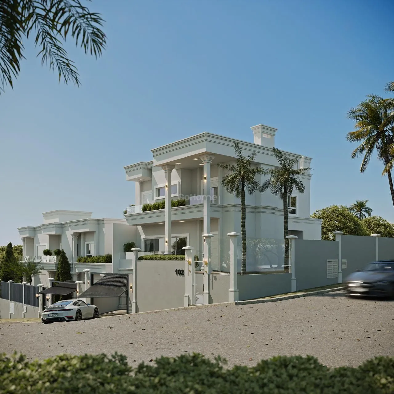 4435 – Casa à venda com piscina e 3 suítes no Esplanada Chapecó/SC