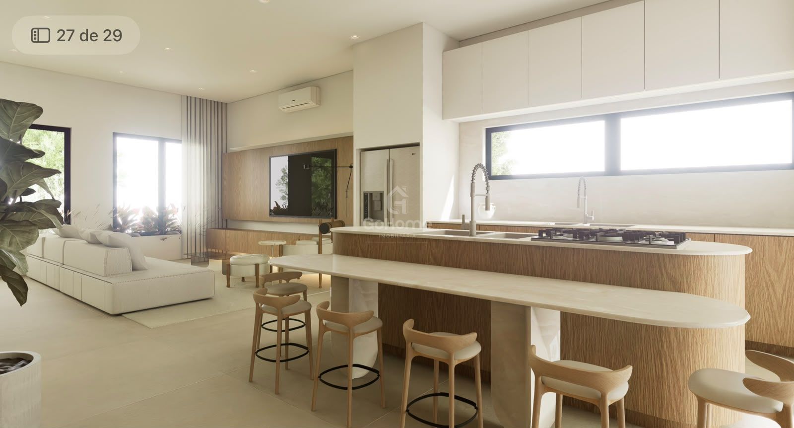 Casa em construção em Condomínio Fechado