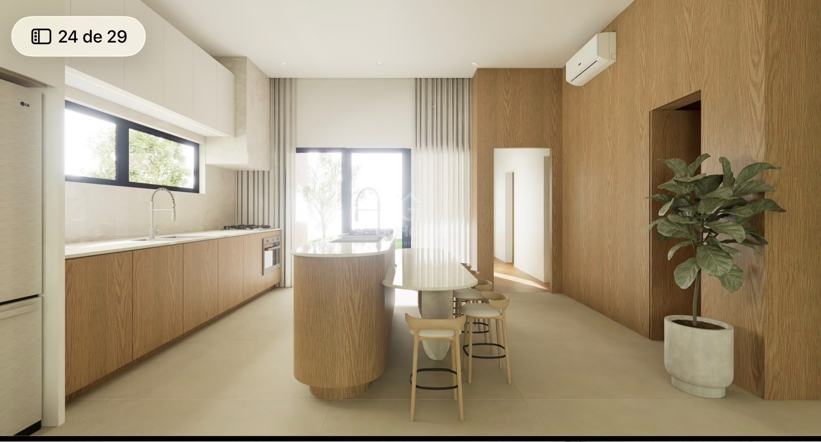 Casa em construção em Condomínio Fechado