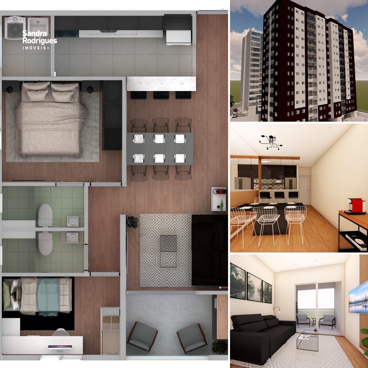 Apartamento de 2 quartos, 55m² no bairro Cidade Nova Arujá, em Arujá | Eu Corretor