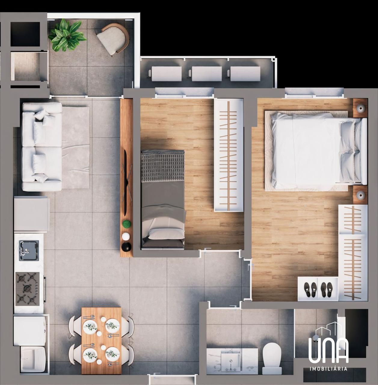Apartamento, 2 quartos, 48 m² - Foto 19