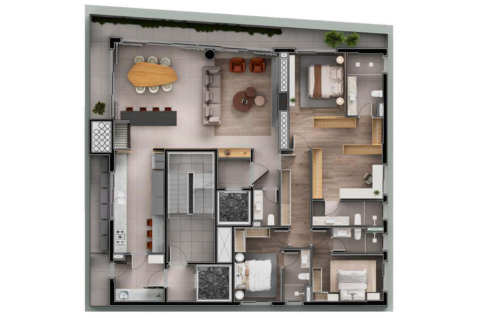 Apartamento, 3 quartos, 228 m² - Foto 15