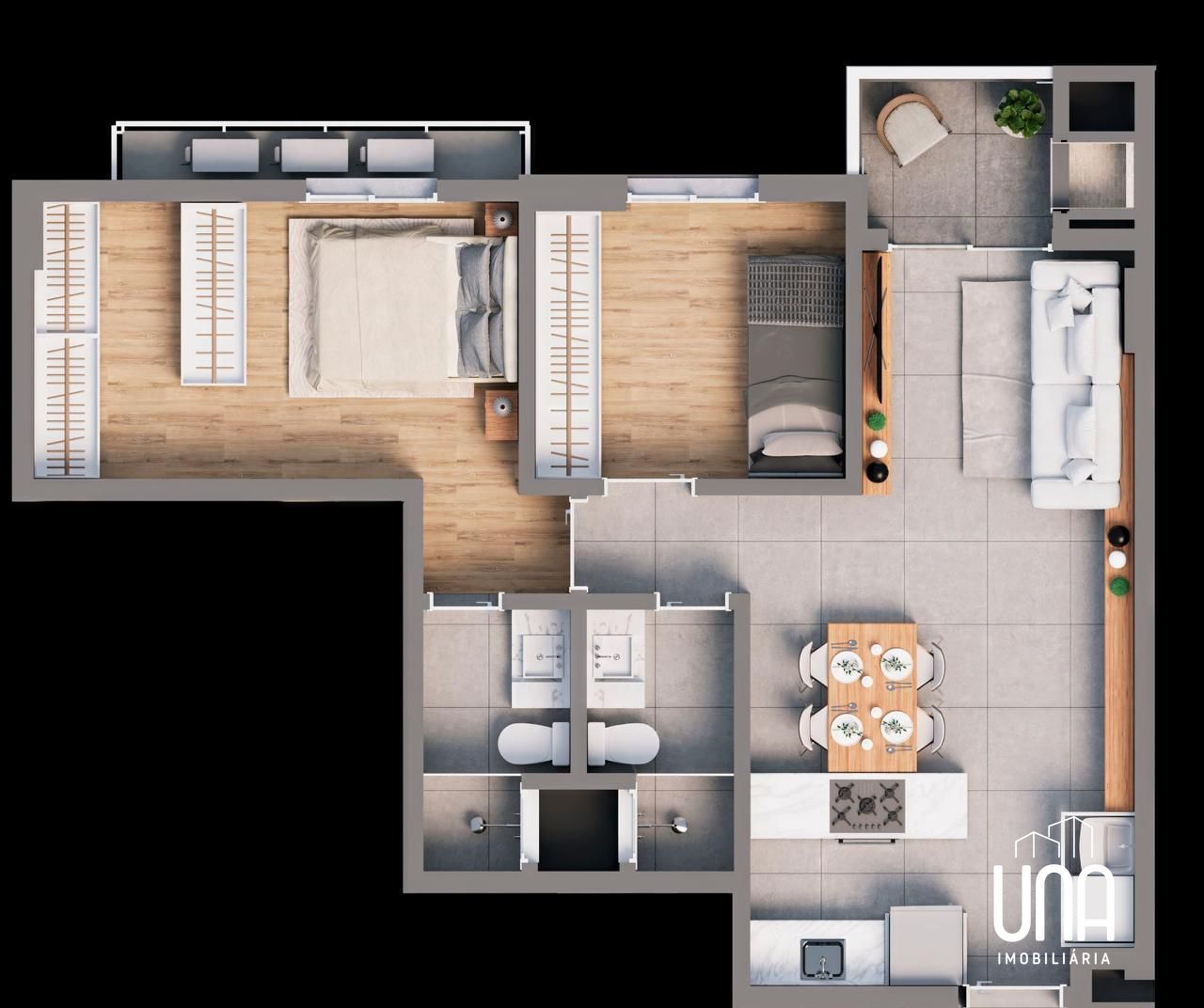 Apartamento, 2 quartos, 60 m² - Foto 20