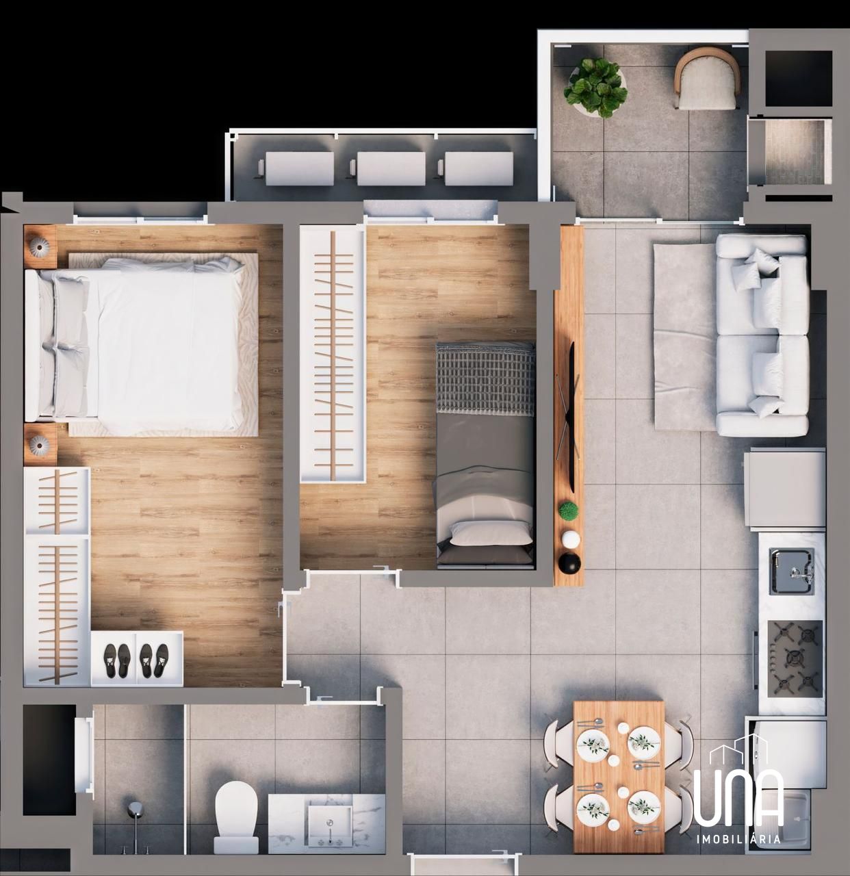 Apartamento, 2 quartos, 48 m² - Foto 19