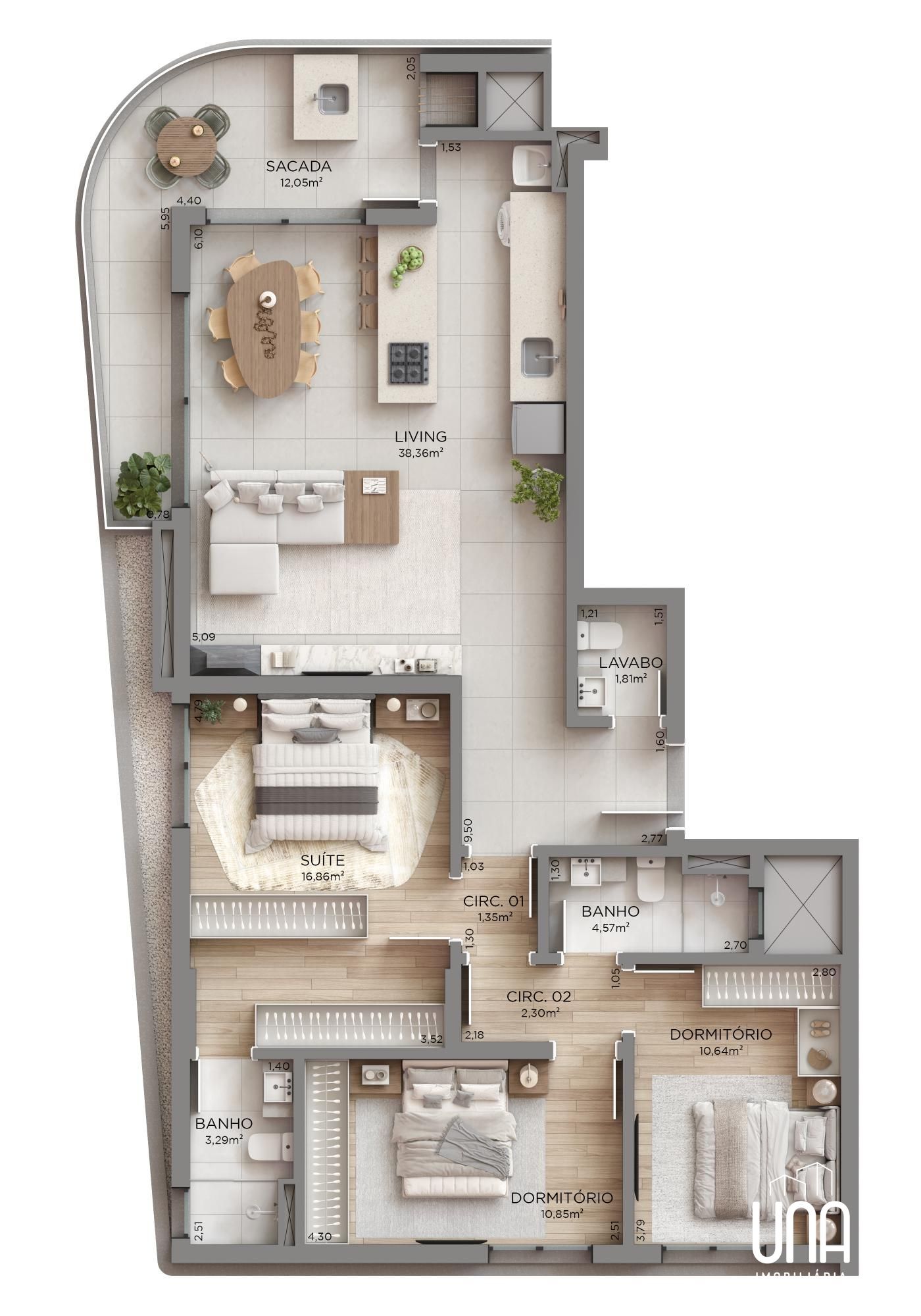Apartamento, 3 quartos, 118 m² - Foto 16