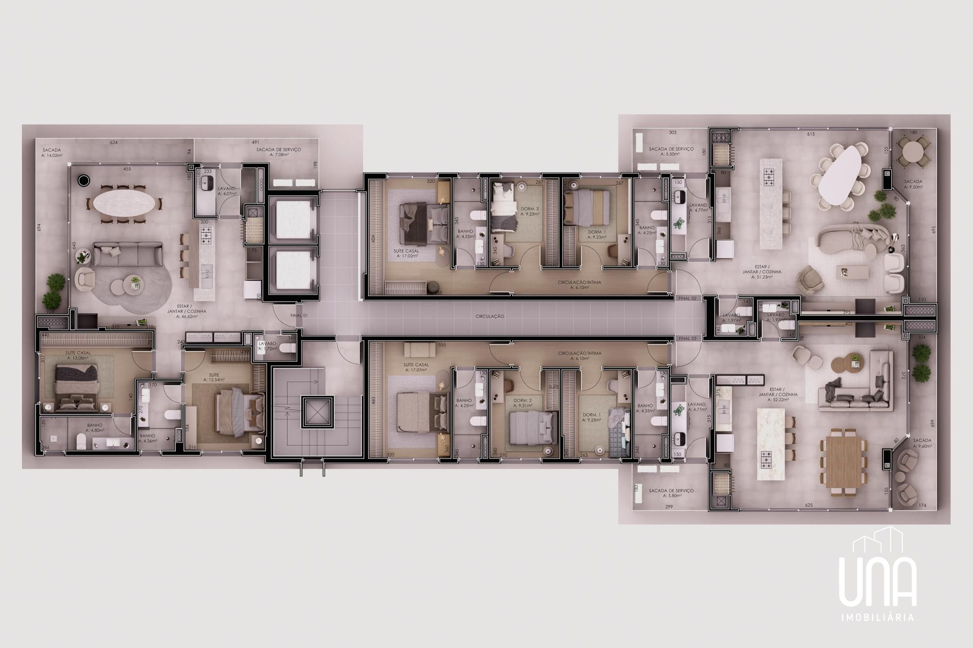 Apartamento, 2 quartos, 123 m² - Foto 9