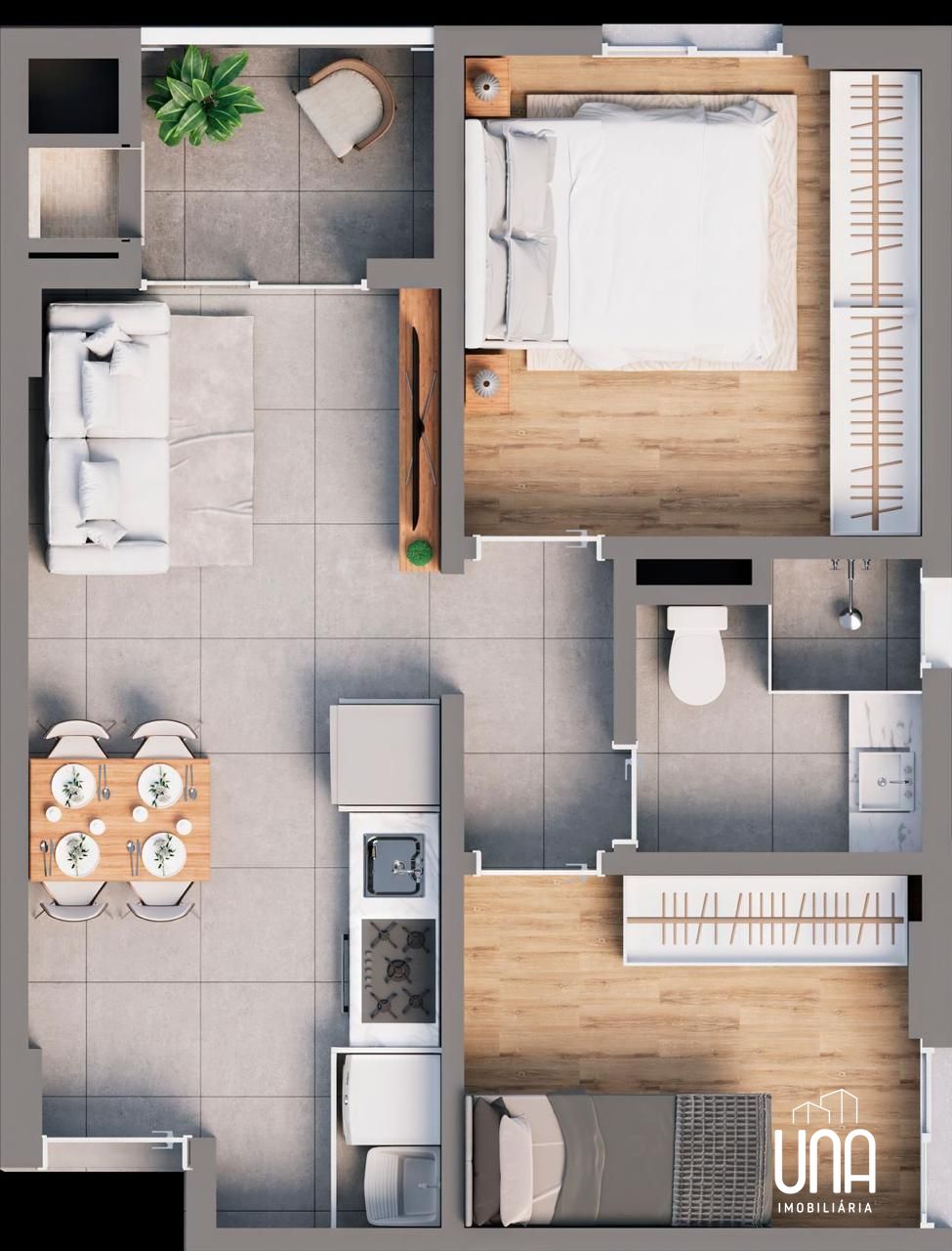 Apartamento, 2 quartos, 50 m² - Foto 18