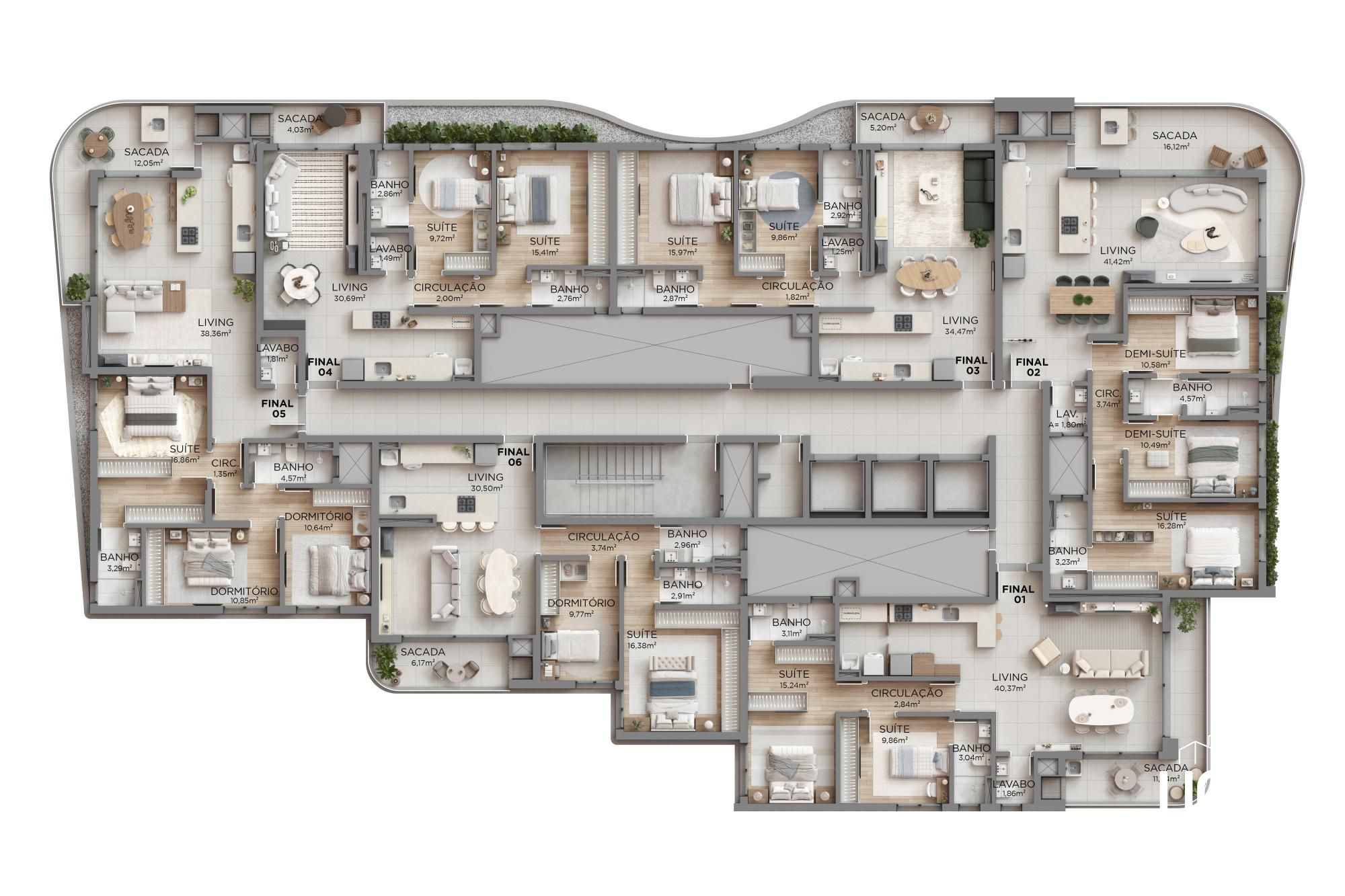 Apartamento, 3 quartos, 127 m² - Foto 16