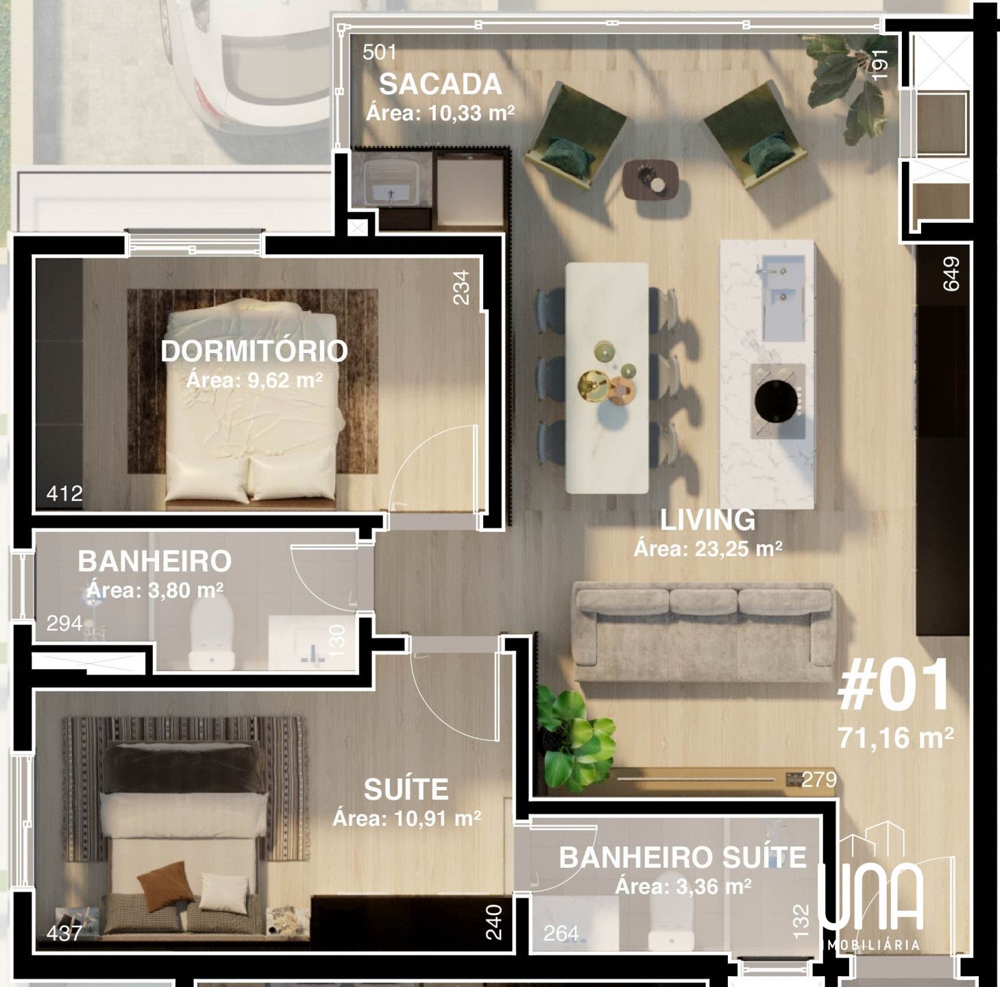 Apartamento, 2 quartos, 71 m² - Foto 7
