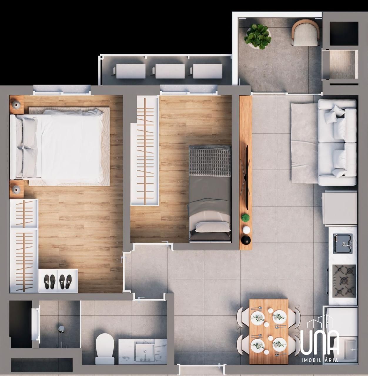 Apartamento, 2 quartos, 48 m² - Foto 19