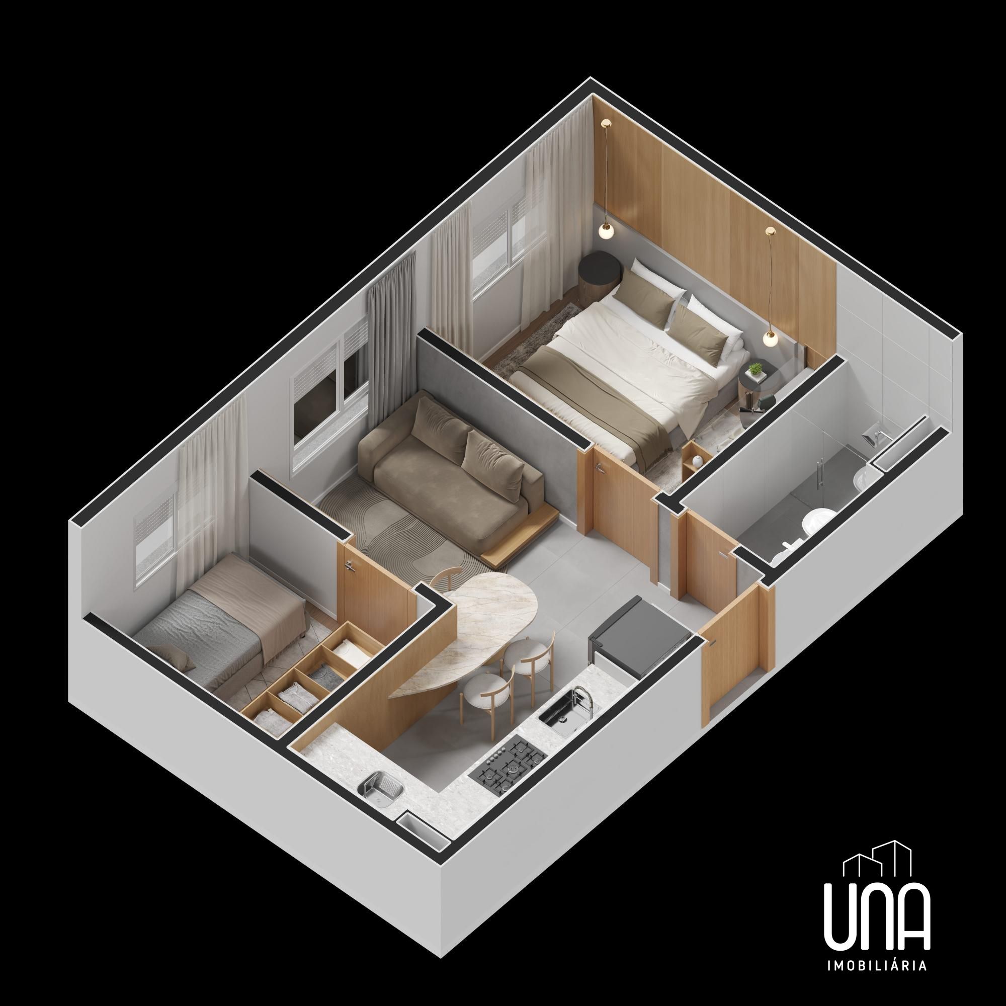 Apartamento, 2 quartos, 35 m² - Foto 28