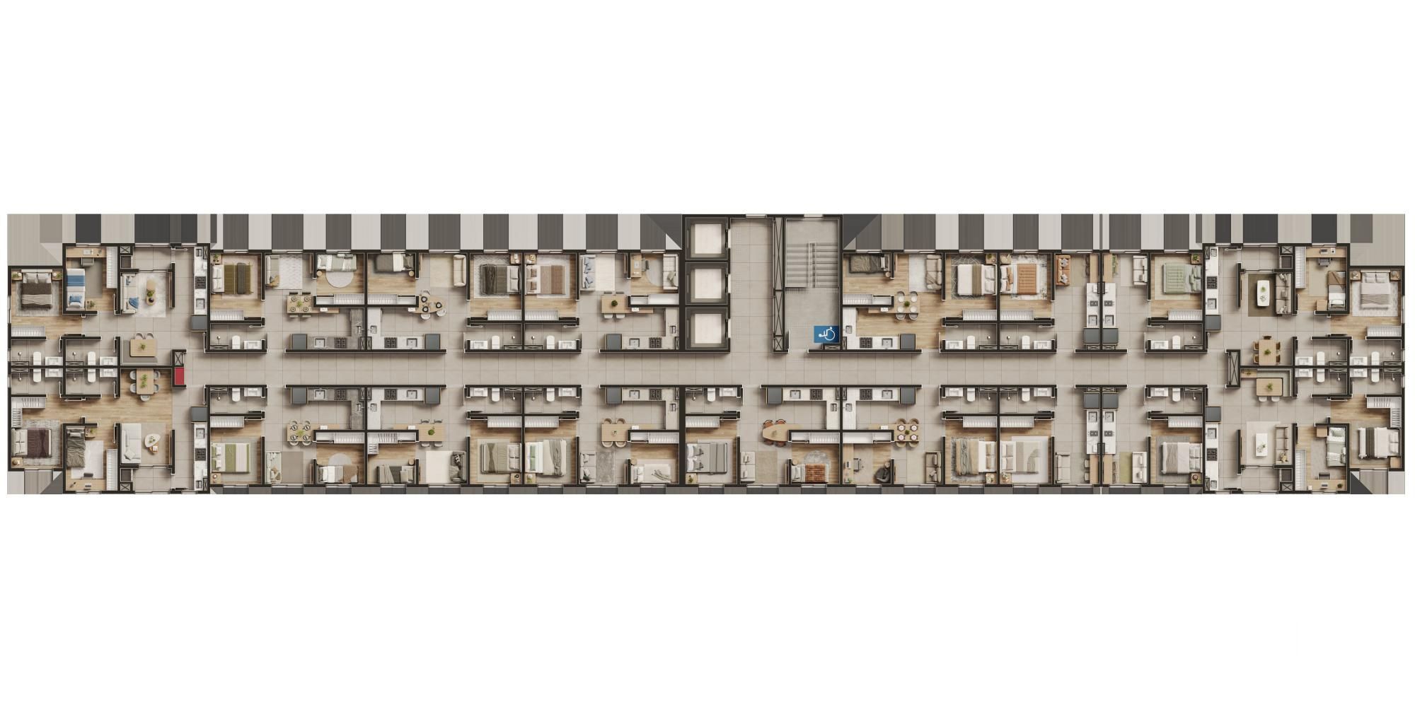 Apartamento, 2 quartos, 35 m² - Foto 30