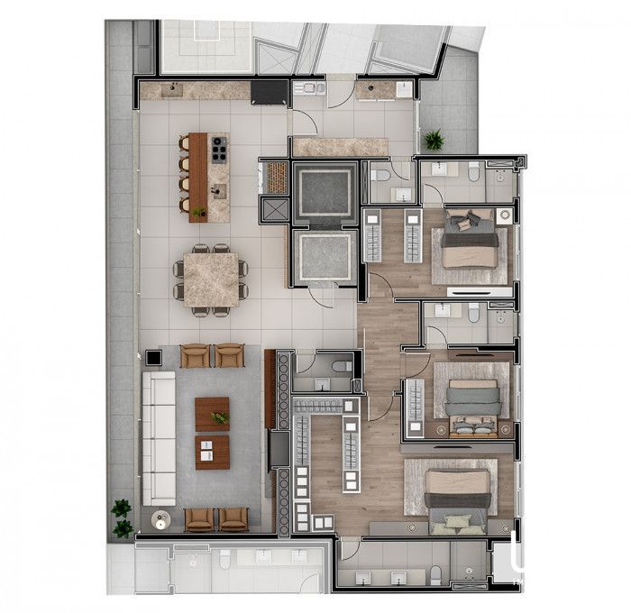 Apartamento, 3 quartos, 204 m² - Foto 30