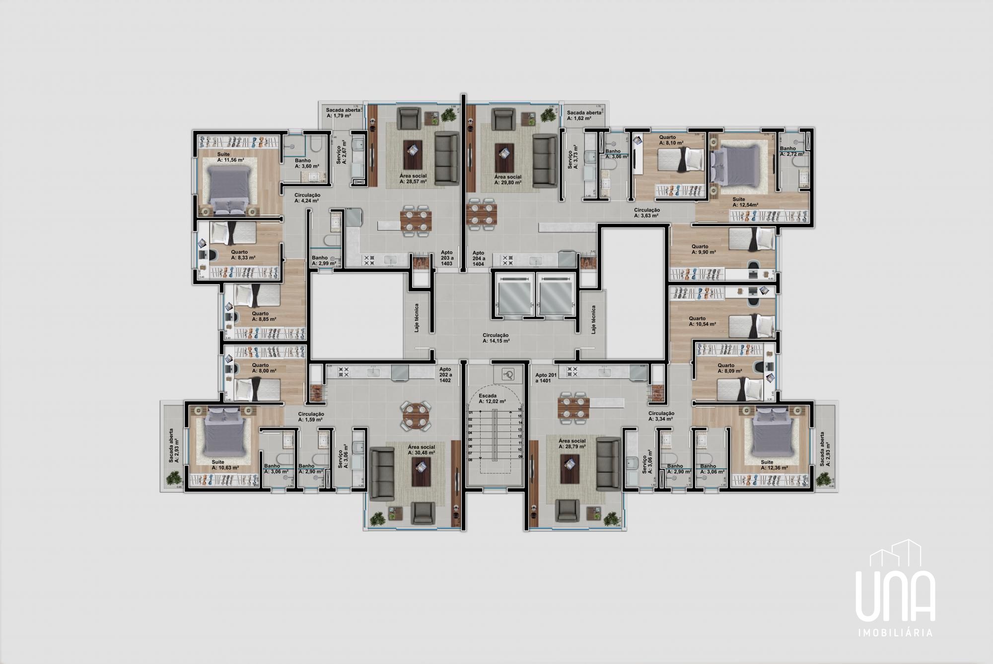 Apartamento, 3 quartos, 88 m² - Foto 14