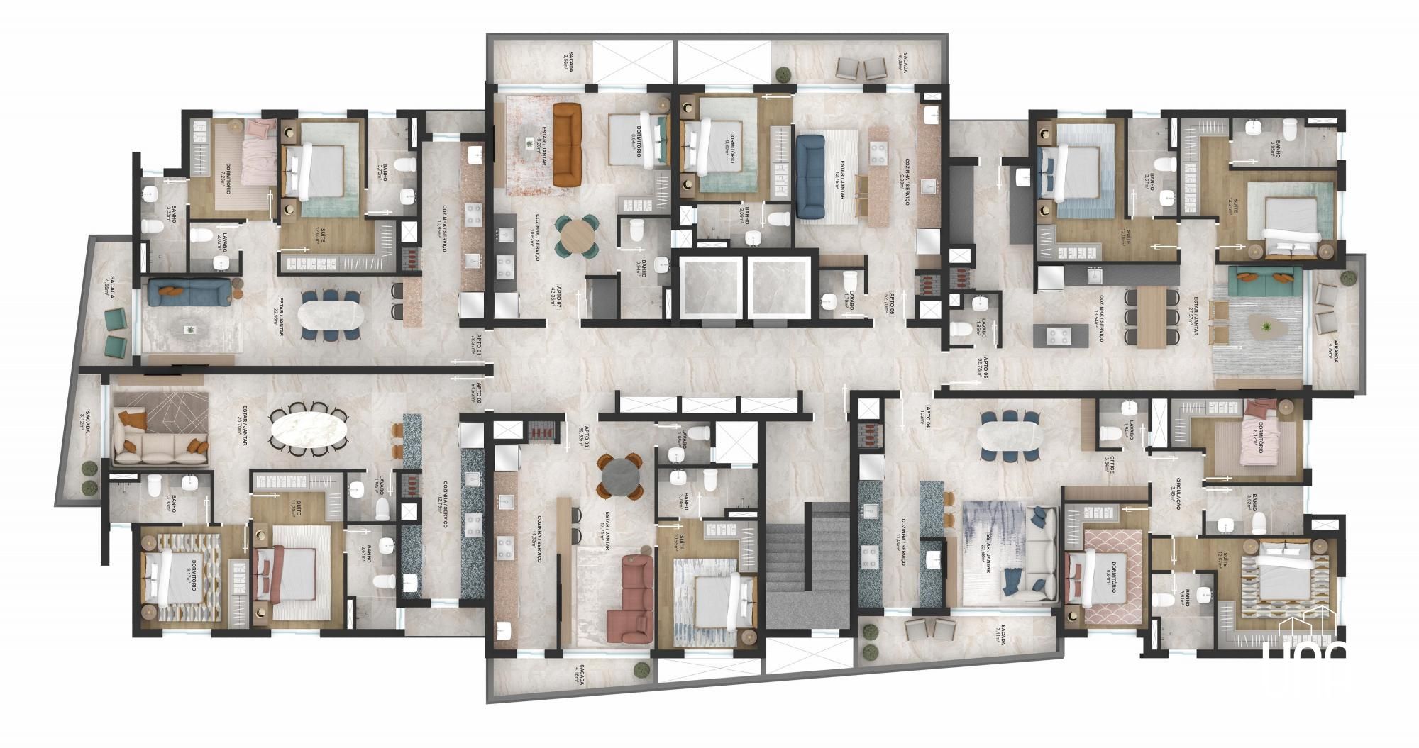 Apartamento, 3 quartos, 103 m² - Foto 5