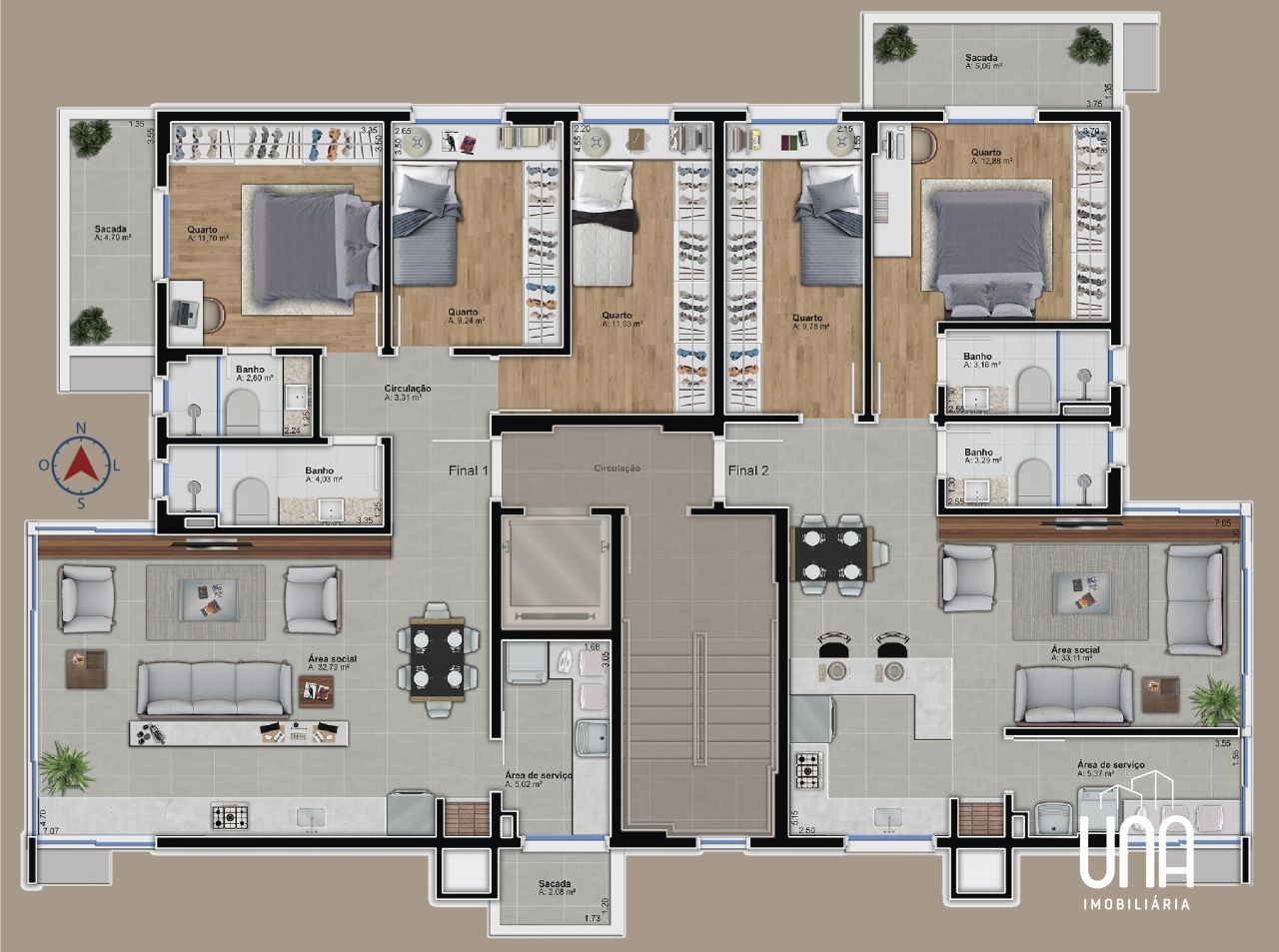 Apartamento, 2 quartos, 85 m² - Foto 11