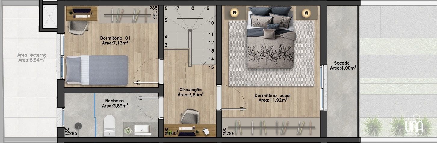 Sobrado, 2 quartos, 75 m² - Foto 20