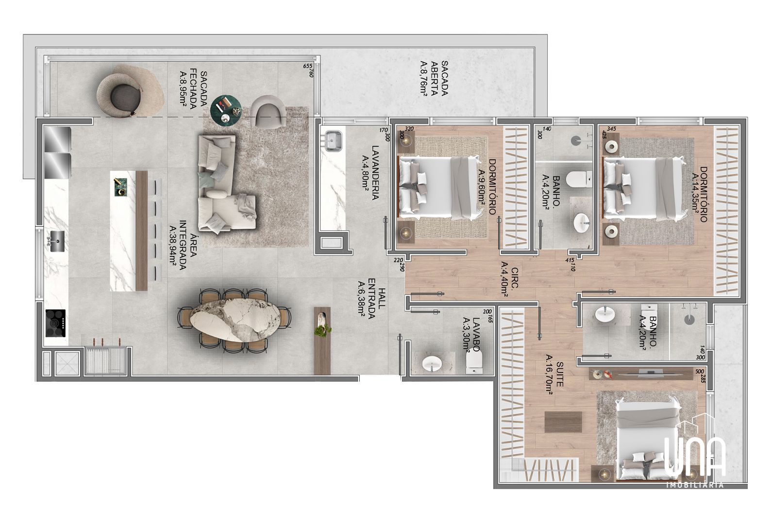 Apartamento, 3 quartos, 146 m² - Foto 15