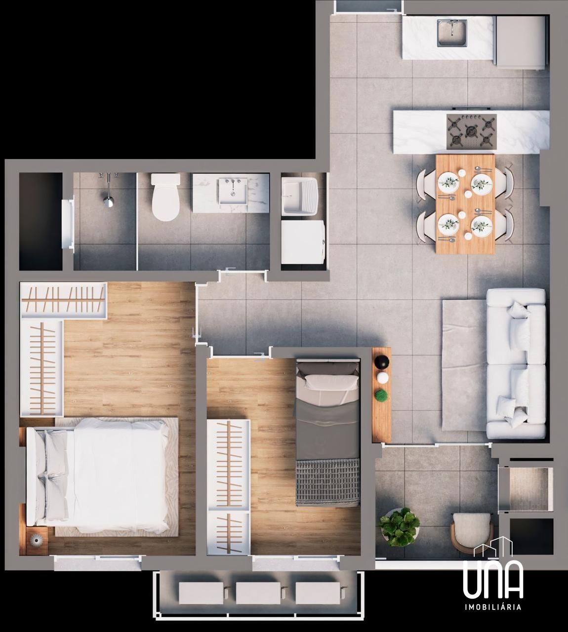 Apartamento, 2 quartos, 49 m² - Foto 20