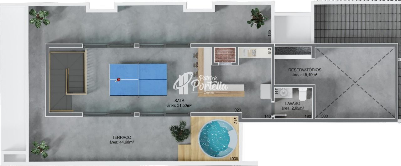 Cobertura à venda com 2 quartos, 190m² - Foto 9