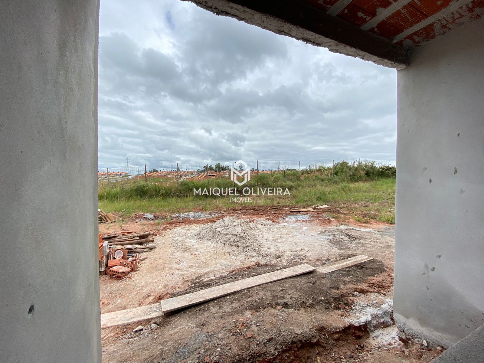 Casa em construção no Residencial Galapagos · Maiquel Oliveira Imóveis