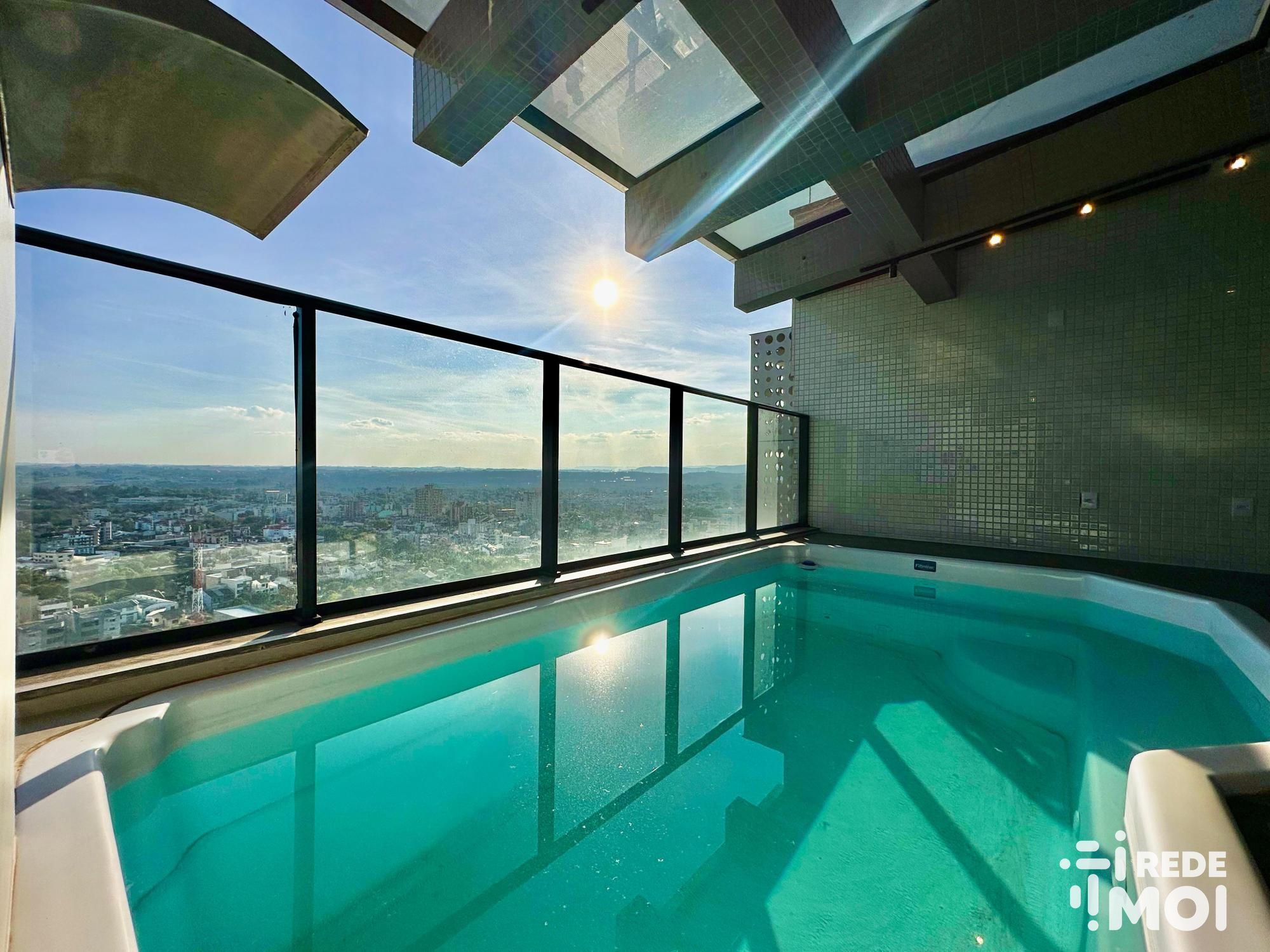 piscina externa da cobertura