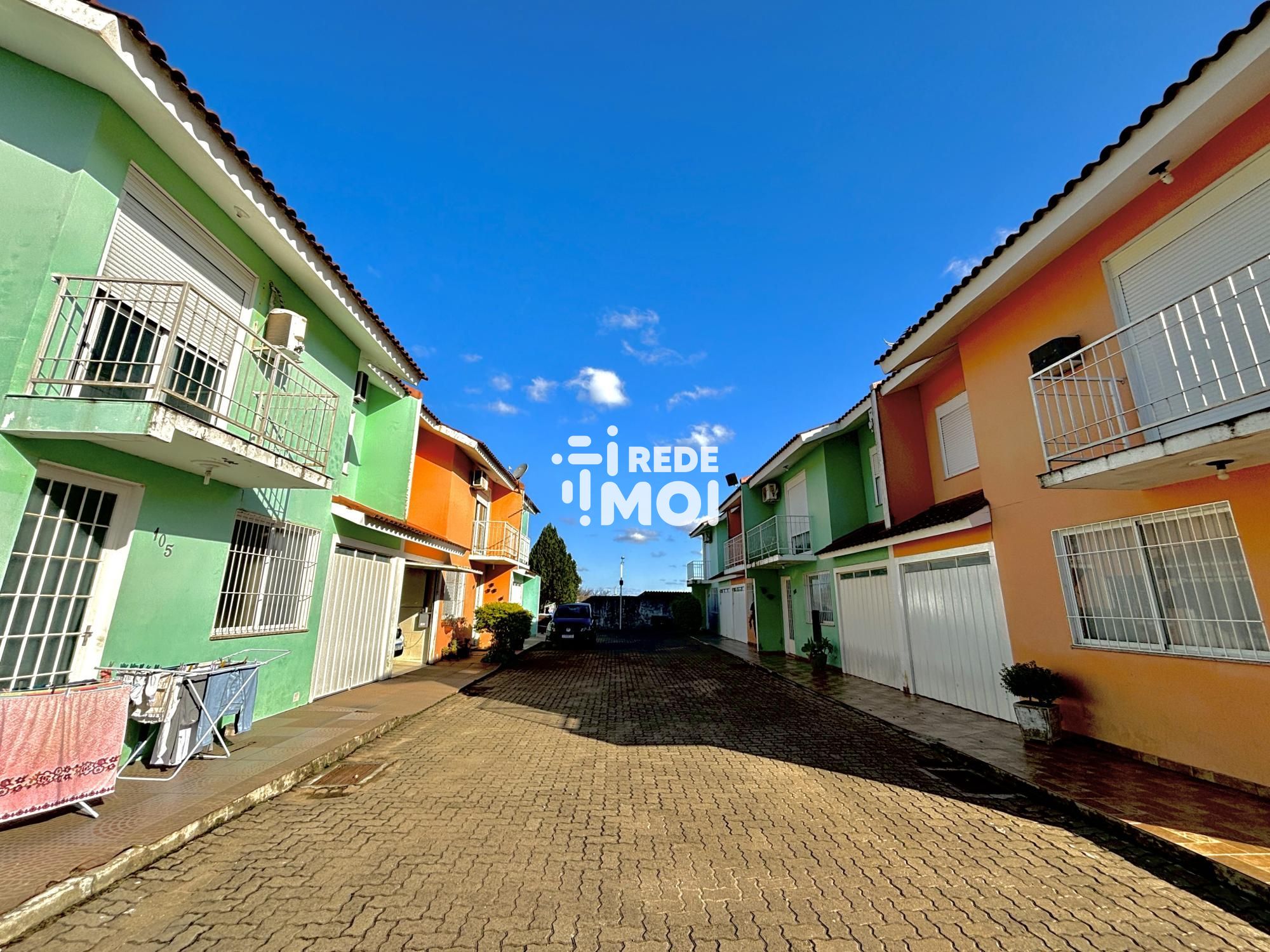 Vista dos sobrados