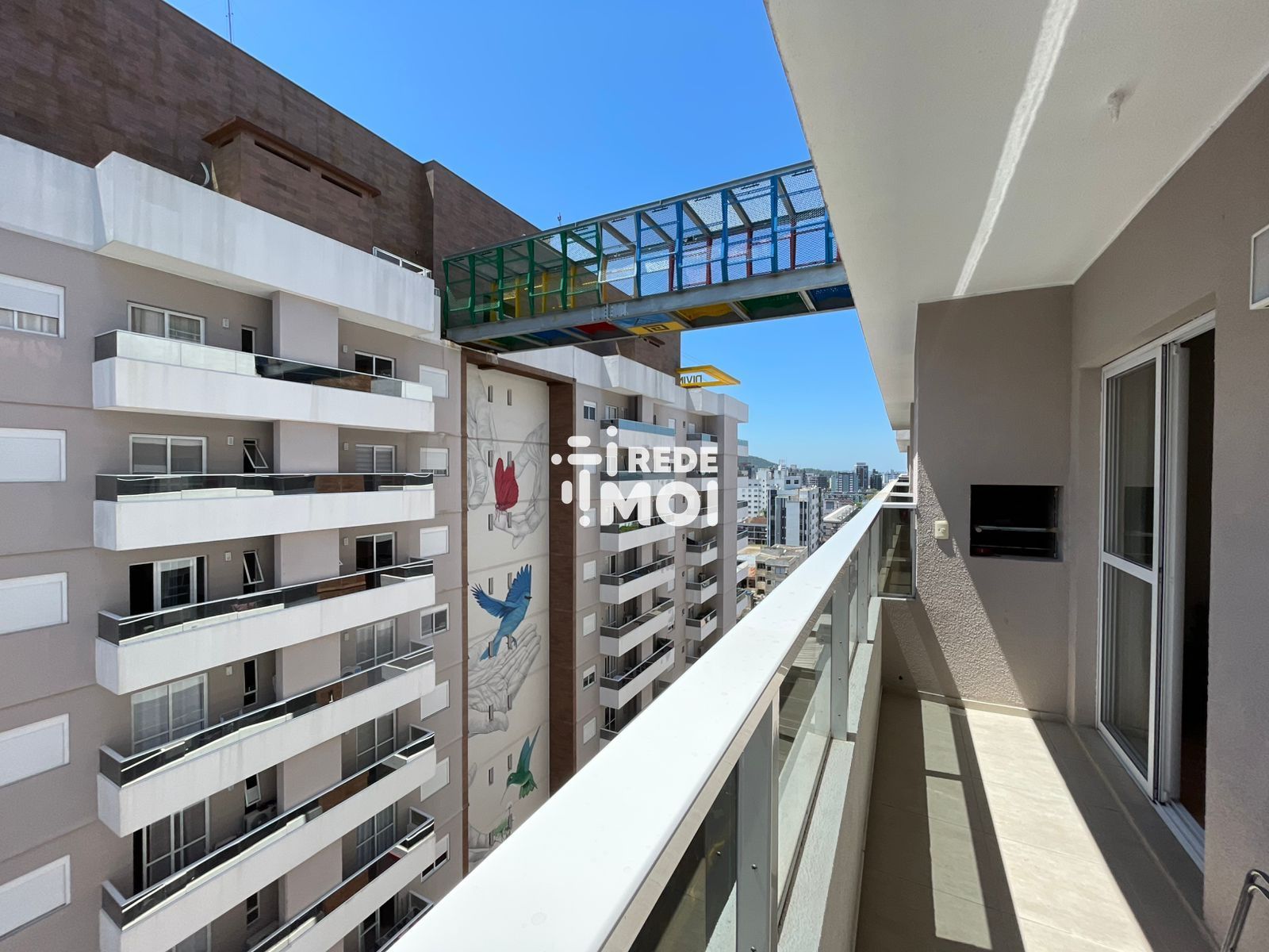 Churrasqueira na sacada