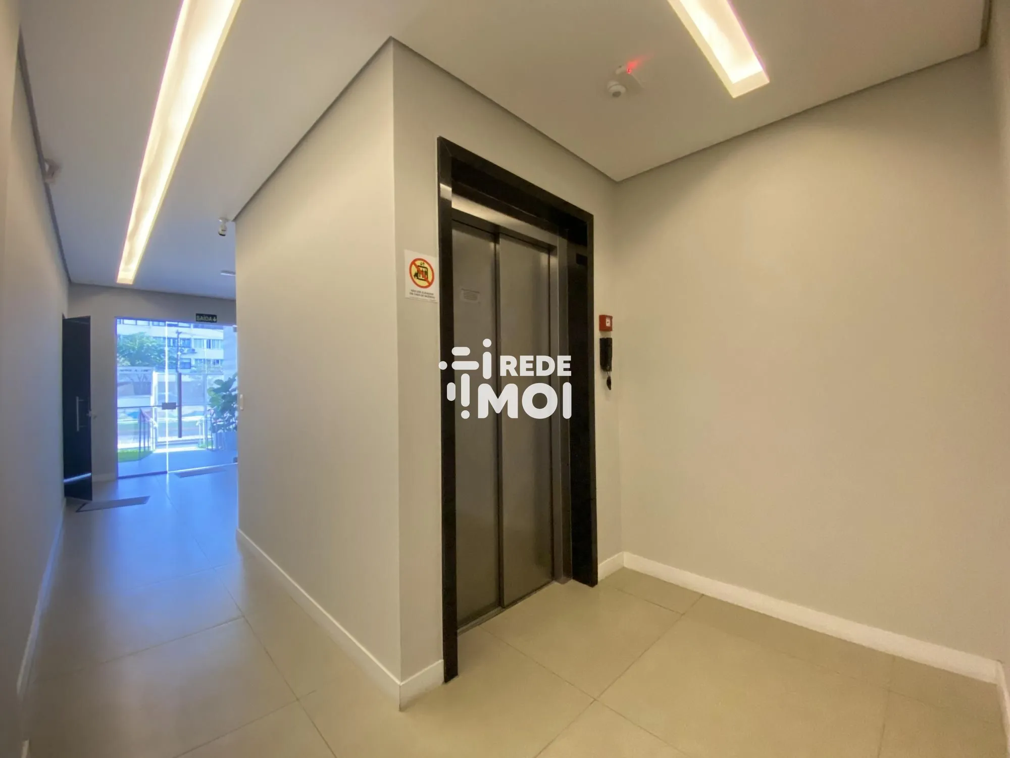 Hall de entrada do prédio