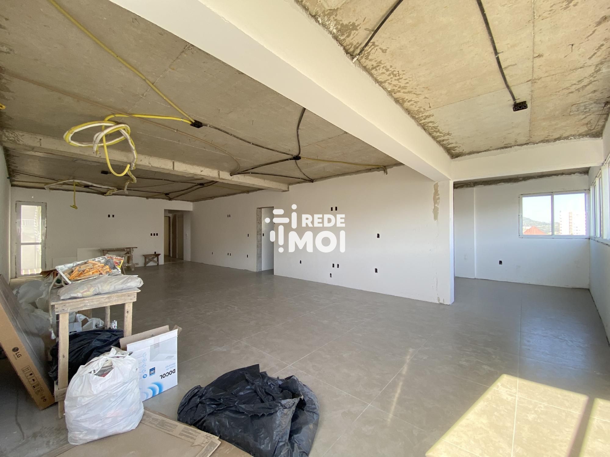 Sala de estar, jantar e espaço gourmet