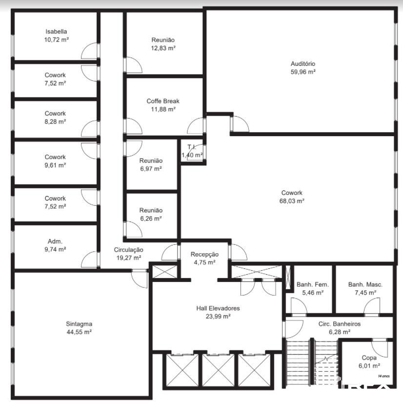 Sala comercial 10 dormitórios à venda centro rio de janeiro/