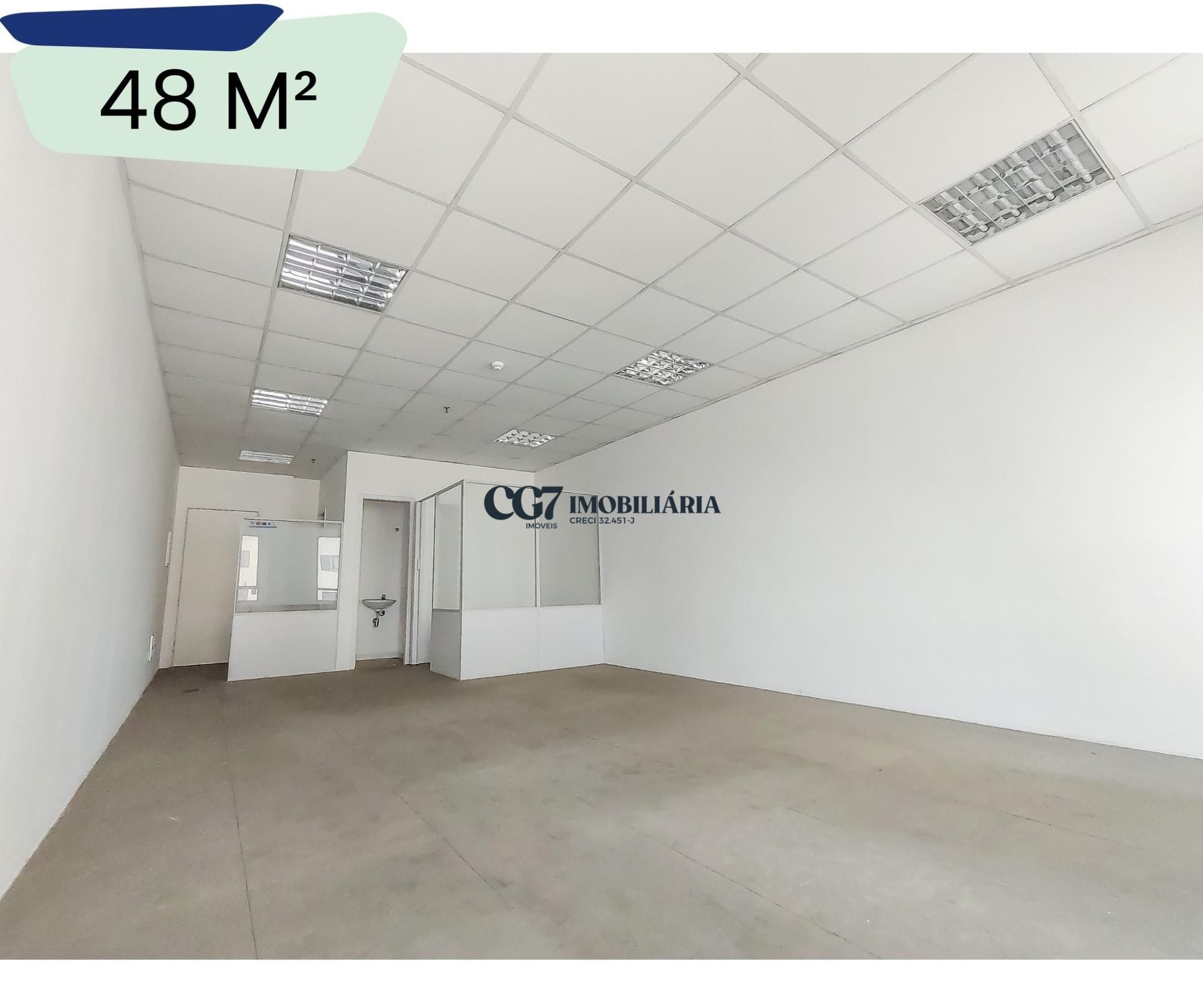 Conjunto Comercial-Sala para alugar com 1 quarto, 48m² - Foto 5