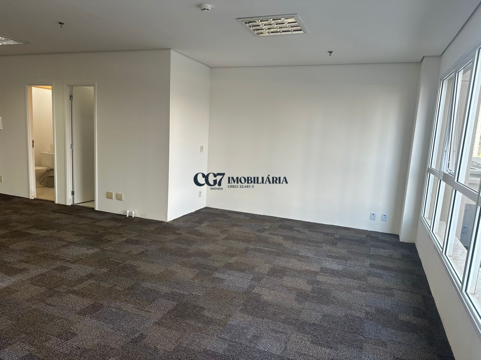 Conjunto Comercial-Sala para alugar com 1 quarto, 55m² - Foto 7