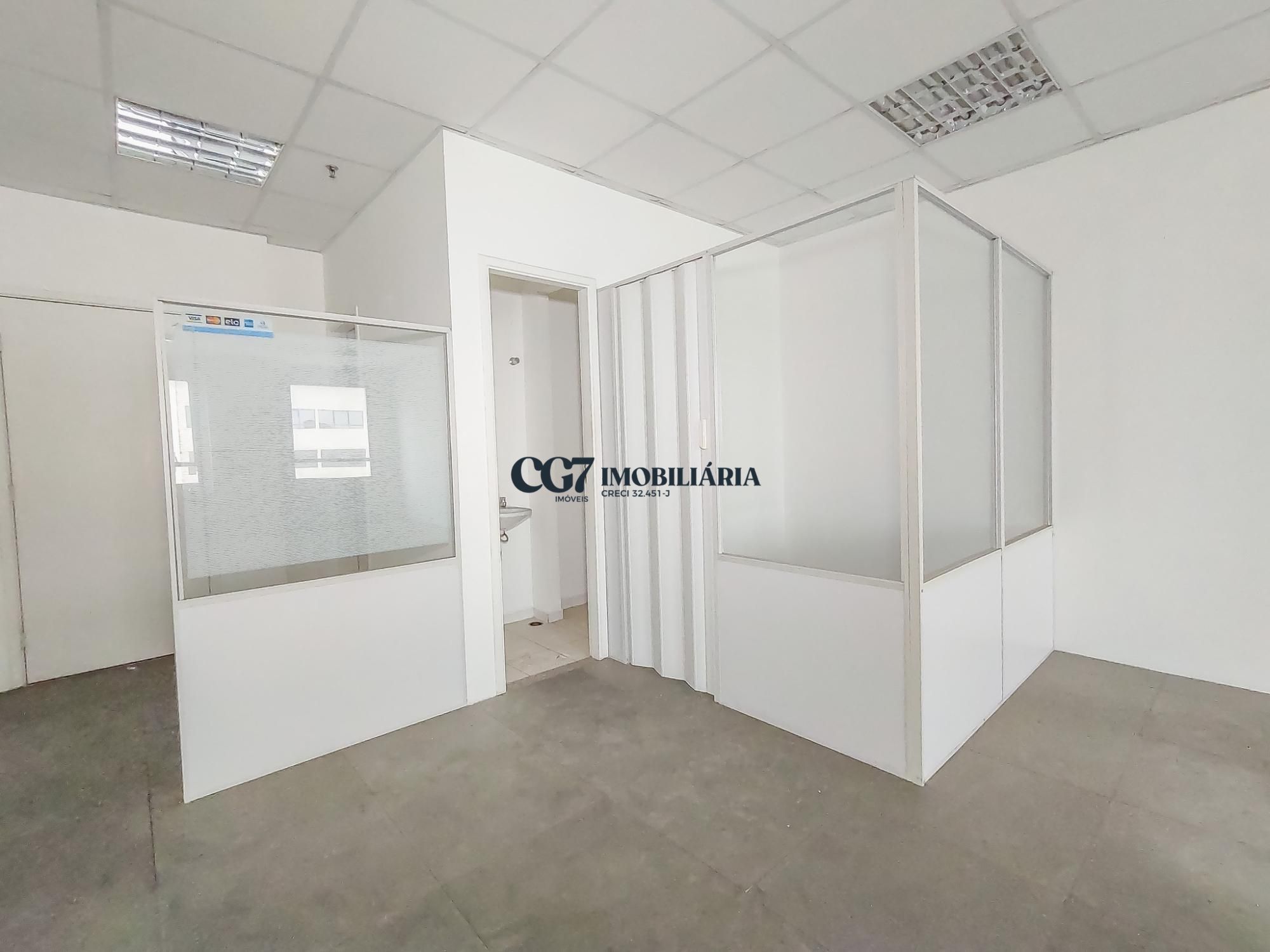 Conjunto Comercial-Sala para alugar com 1 quarto, 48m² - Foto 3