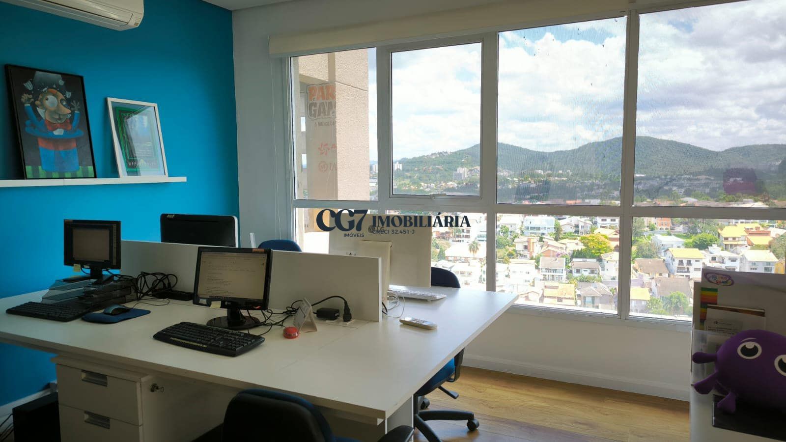 Conjunto Comercial-Sala para alugar com 1 quarto, 80m² - Foto 8