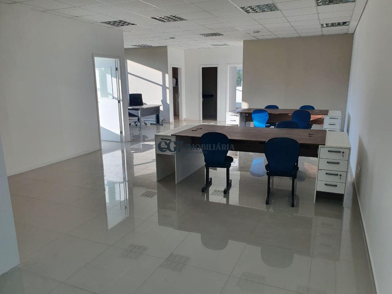 Conjunto Comercial-Sala para alugar com 1 quarto, 158m² - Foto 5