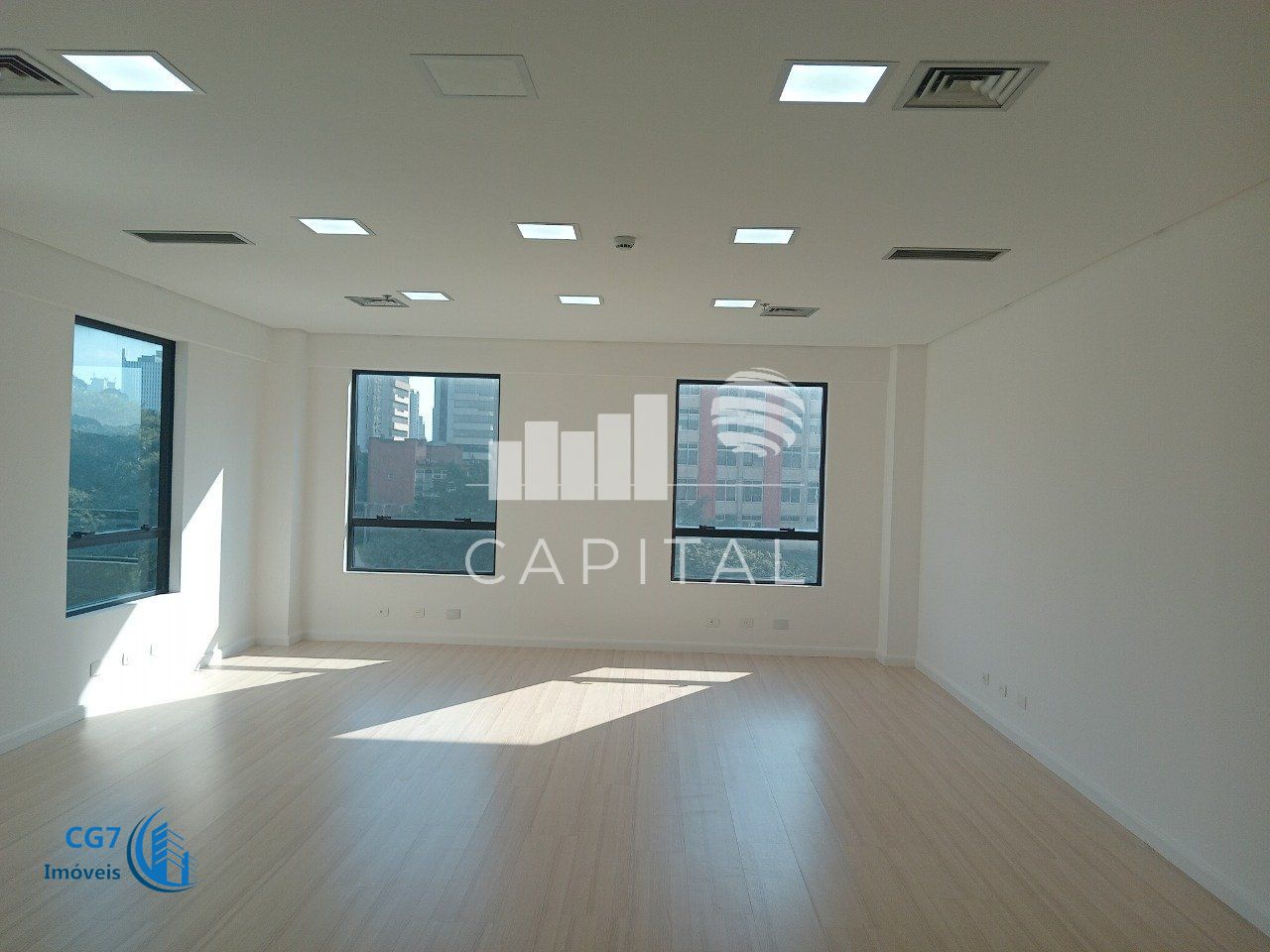 Conjunto Comercial-Sala para alugar com 1 quarto, 46m² - Foto 1