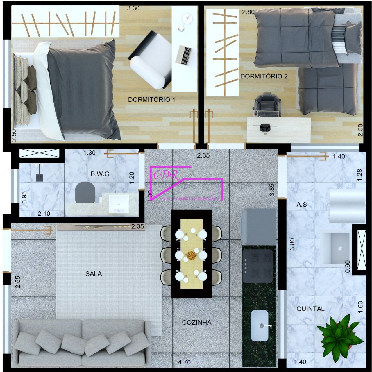 Apartamento à venda com 2 quartos, 26m² - Foto 24