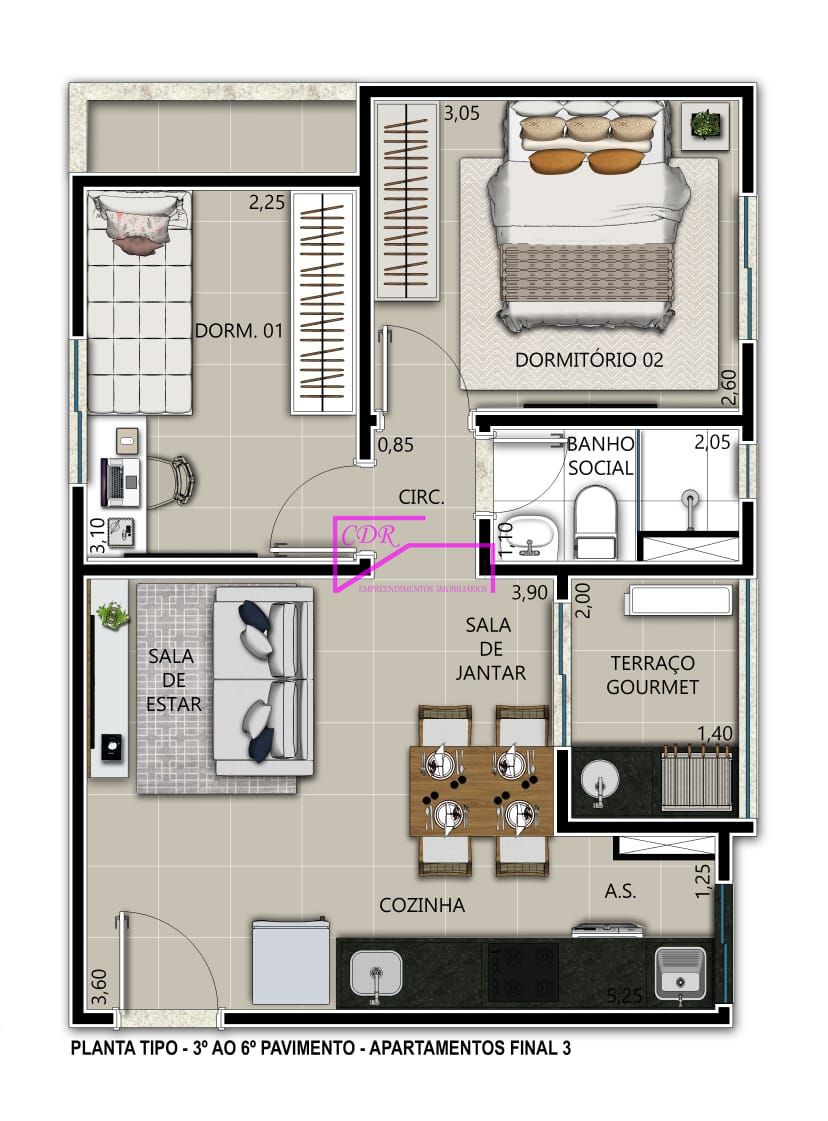 Apartamento à venda com 2 quartos, 39m² - Foto 27