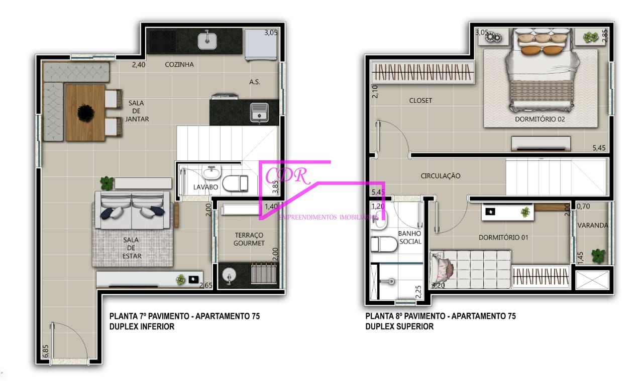 Apartamento à venda com 2 quartos, 39m² - Foto 25