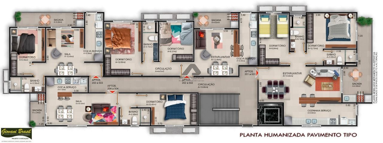 Apartamento à venda com 2 quartos, 79m² - Foto 10